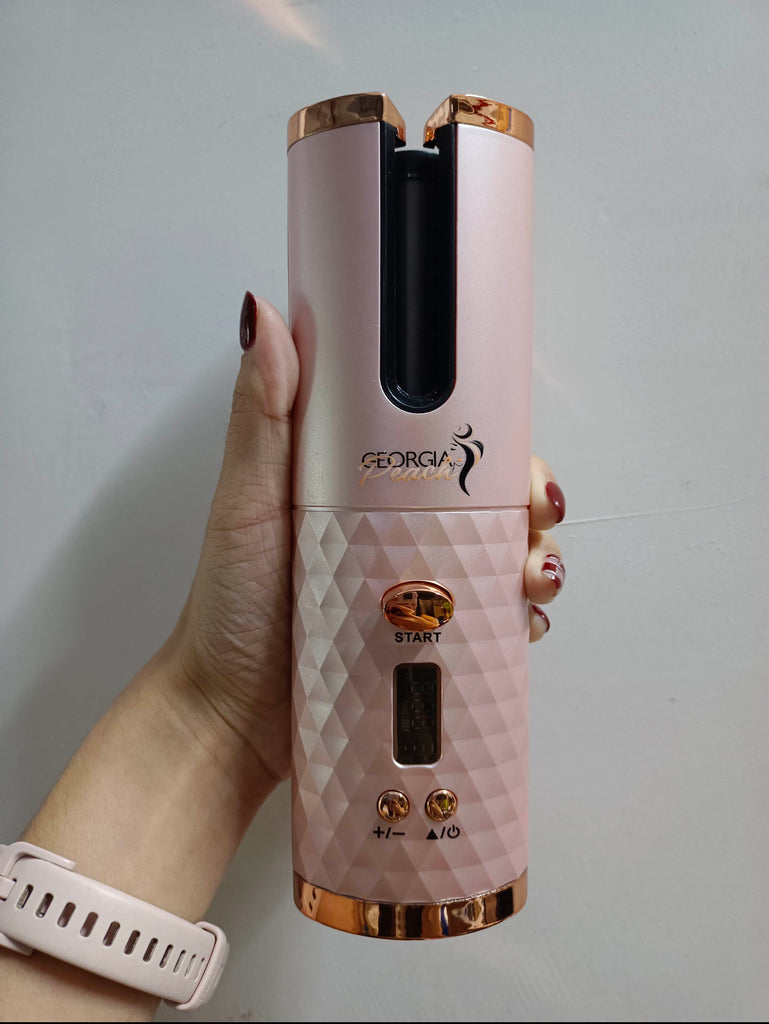 Cordless Portable Hair Curler – ShopGeorgiaPeachHair