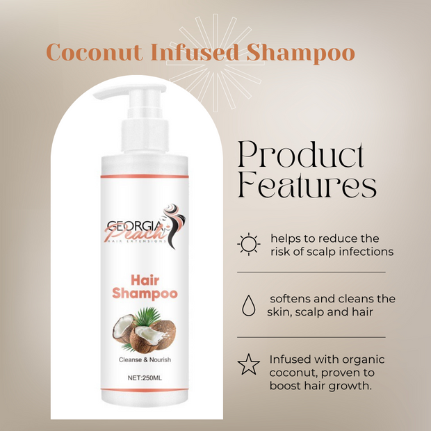 Coconut Infused Shampoo & Conditioner Set