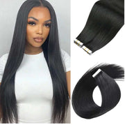 Brazilian Straight Raw Tape-in Extensions